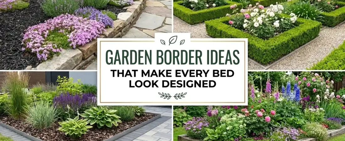 Garden Border Ideas That Make Every Bed Look Designed
