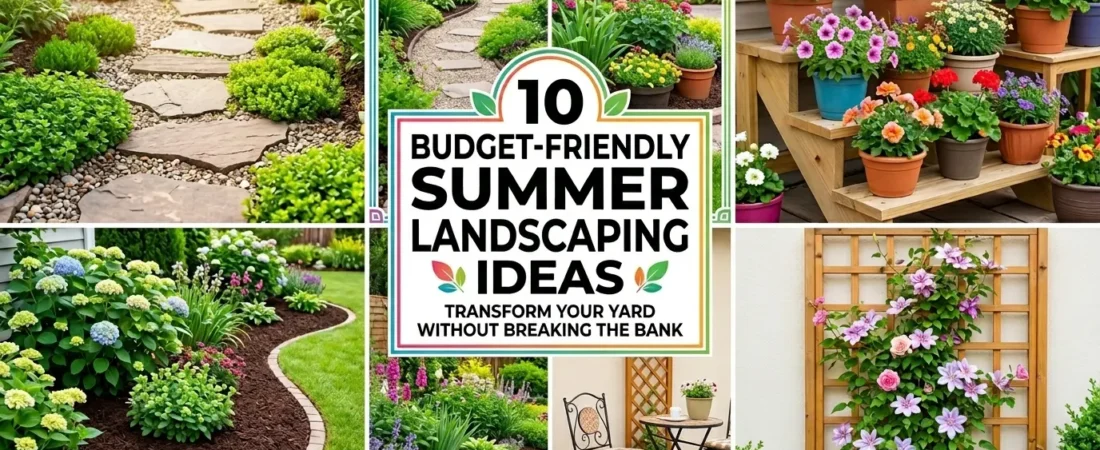 10 Budget-Friendly Summer Landscaping Ideas