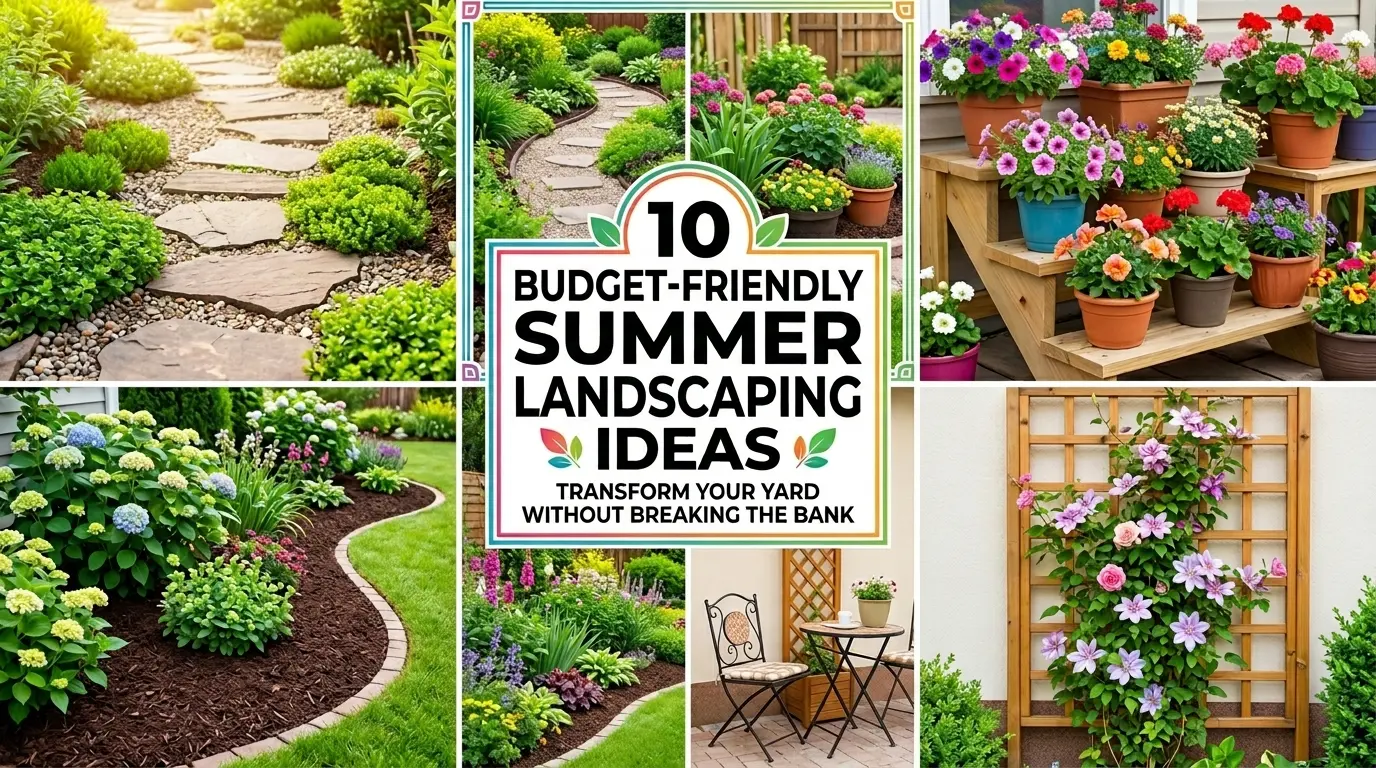 10 Budget-Friendly Summer Landscaping Ideas