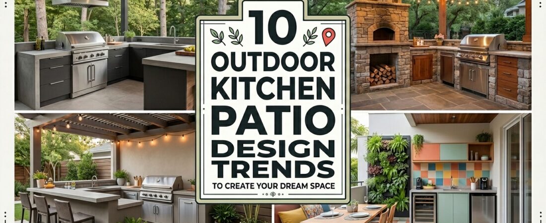 10 Outdoor Kitchen Patio Design Trends