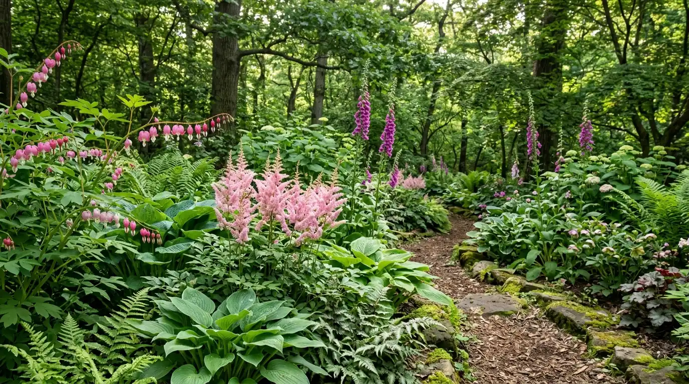Flowers That Grow in Shade and Thrive Without Full Sun