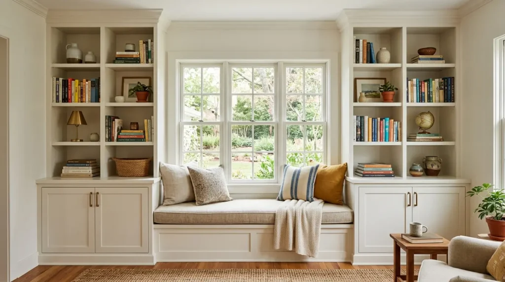 Small house built-in storage ideas