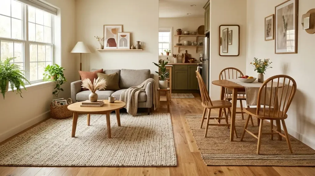 Small house decorating area