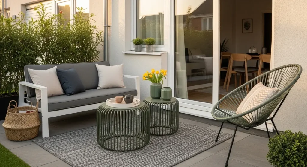 Small patio styled color rule