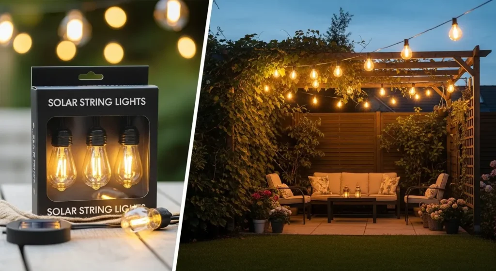 Solar string lights