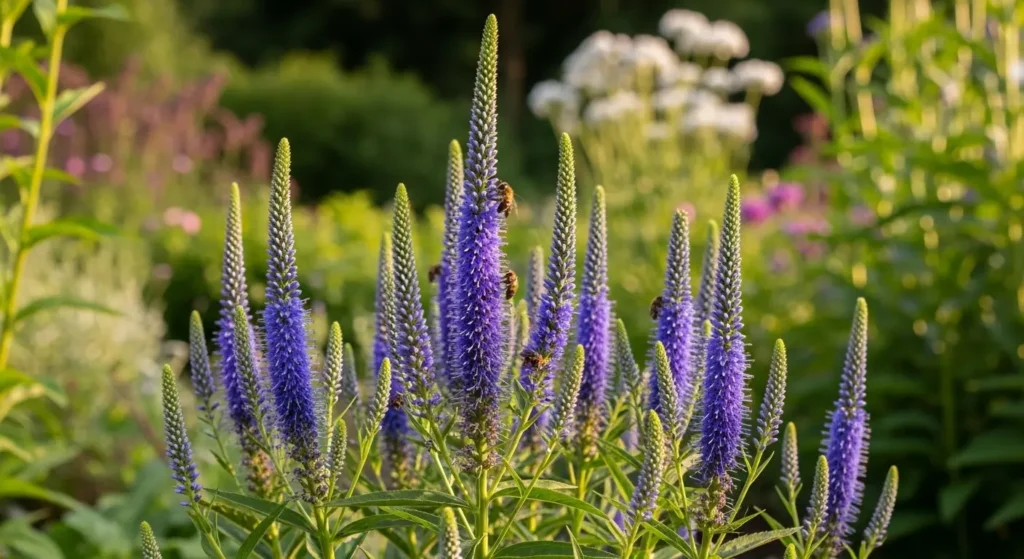 Veronica spicata in bloom