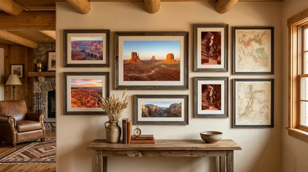 Western living room wall art