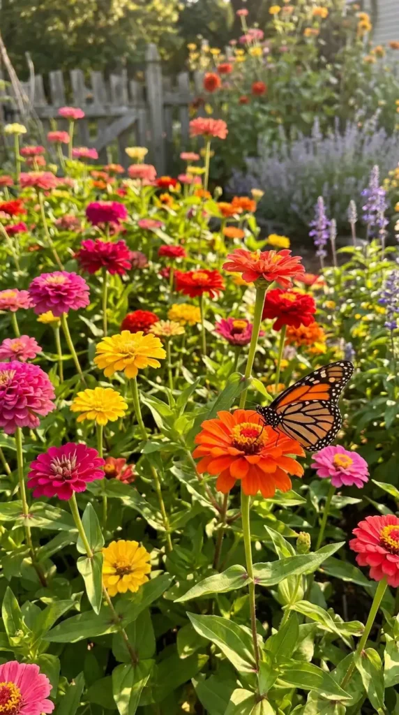 Zinnias