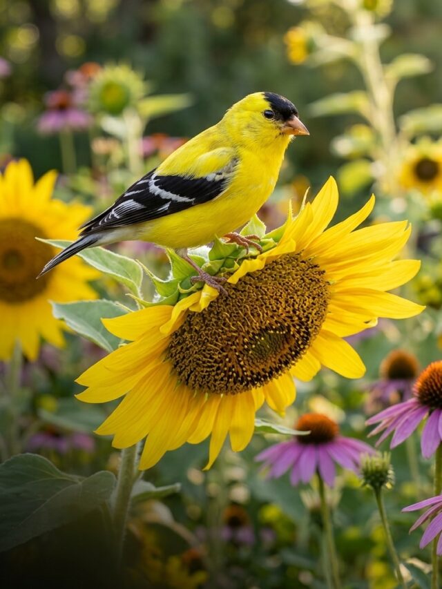 How to Attract Goldfinches to Your Garden This Summer