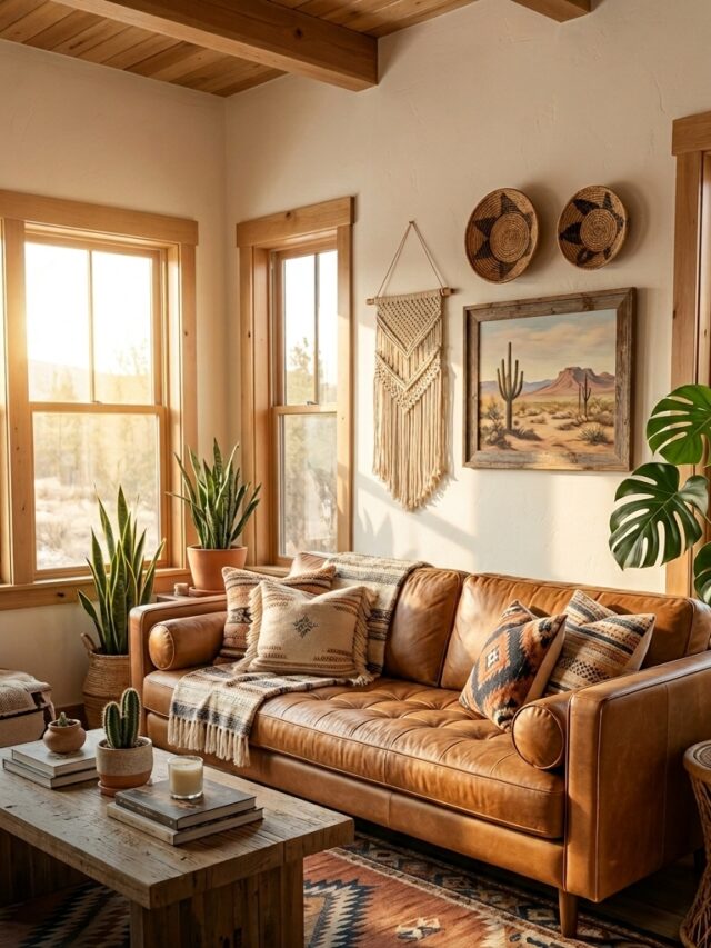 Western Boho Living Room Refresh