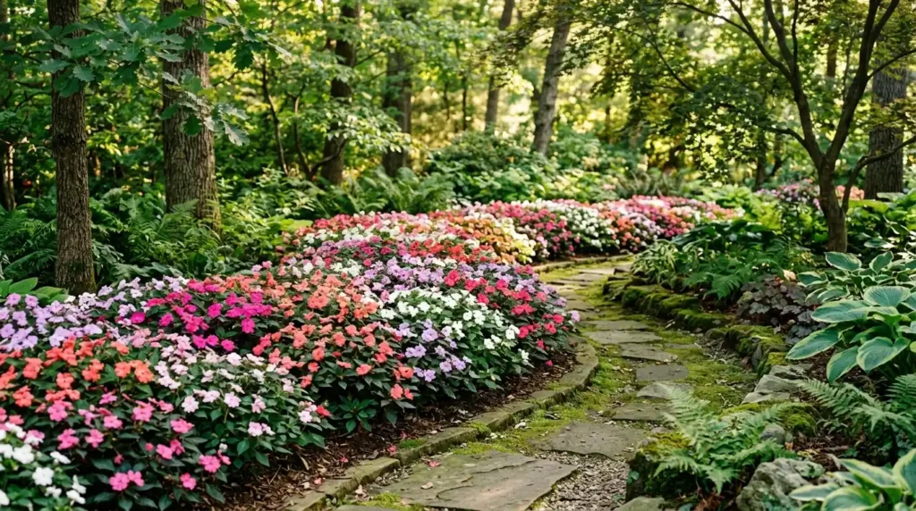 garden plants for shade impatiens