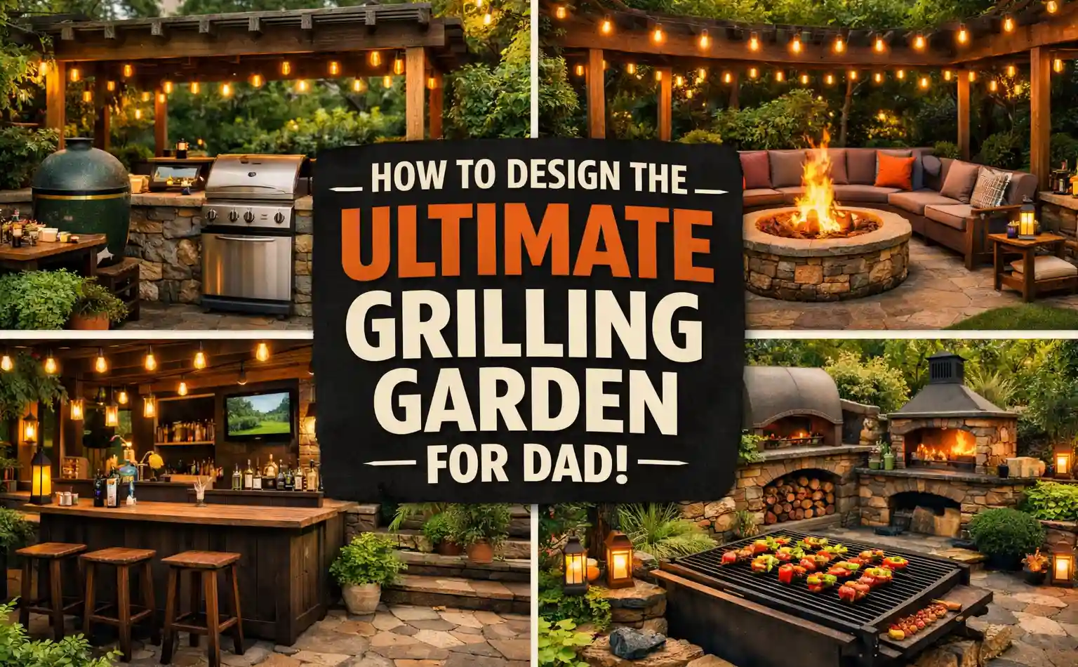 How To Design the Ultimate Grilling Garden for Dad