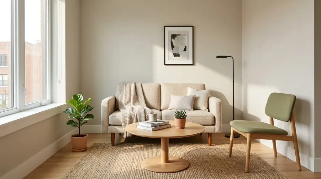Furniture That Fits the Scale of the Room