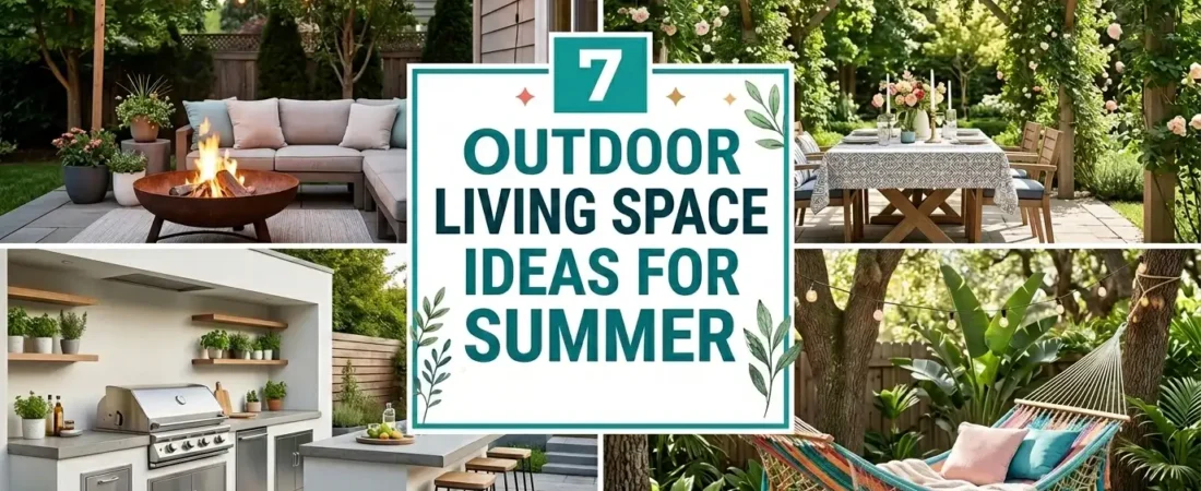 7 Outdoor Living Space Ideas For Summer