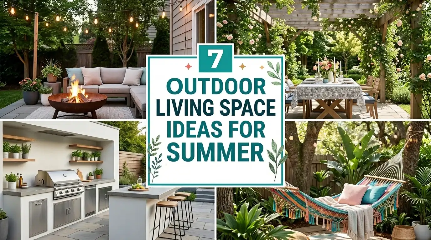 7 Outdoor Living Space Ideas For Summer