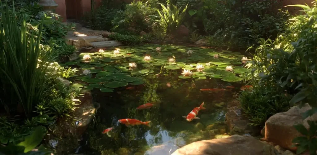 Plants for a Small Koi Pond