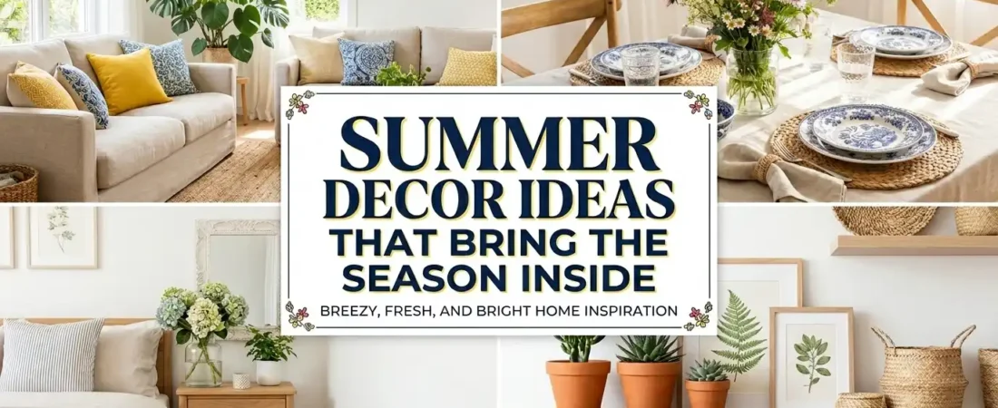 Summer Decor Ideas That Bring the Season Inside