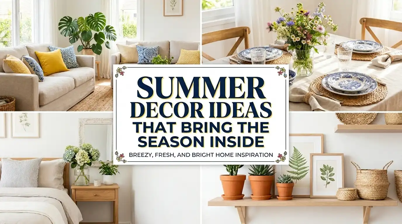 Summer Decor Ideas That Bring the Season Inside