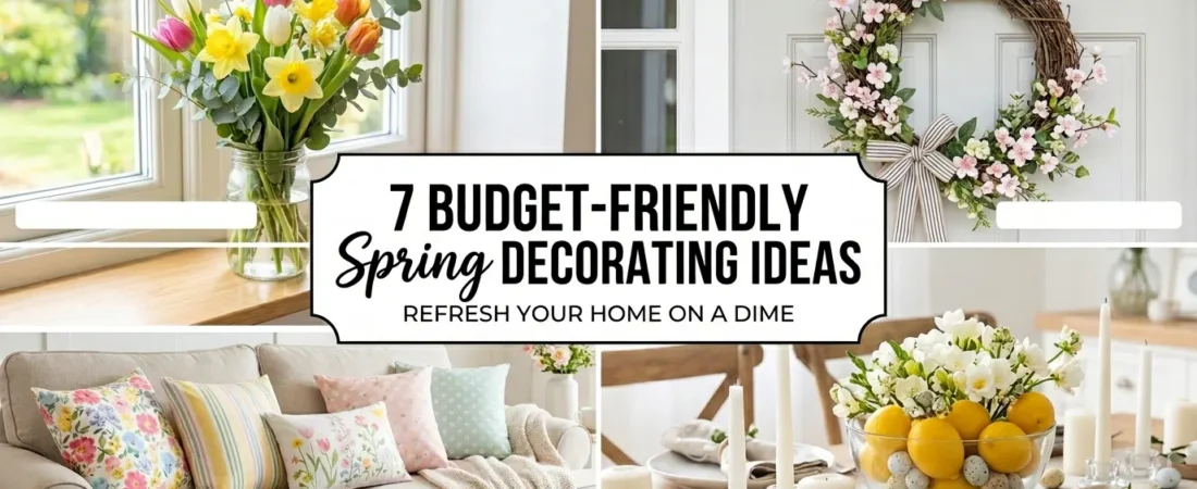 7 Budget-Friendly Spring Decorating Ideas