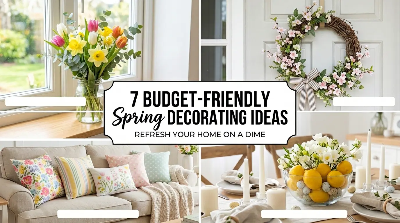 7 Budget-Friendly Spring Decorating Ideas