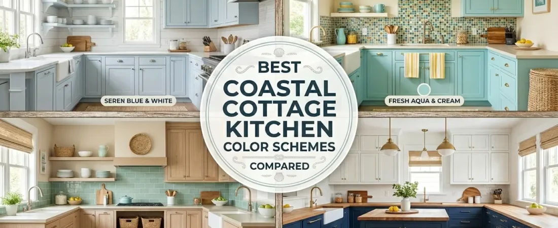 Best Coastal Cottage Kitchen Color Schemes Compared