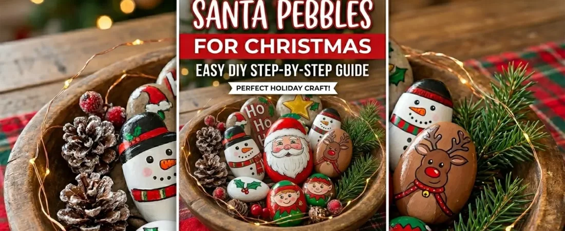 Christmas Pebble Painting Ideas You Will Love