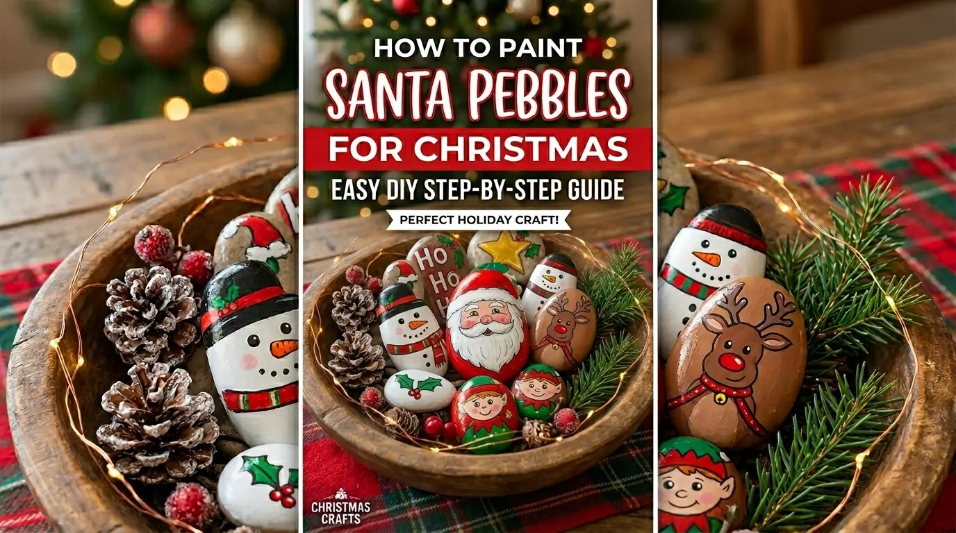 Christmas Pebble Painting Ideas You Will Love