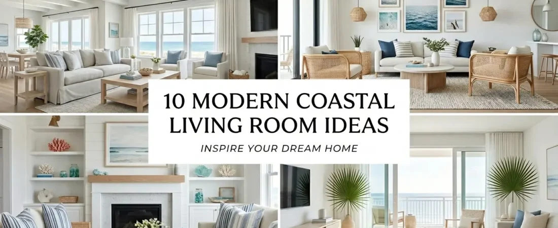 10 Modern Coastal Living Room Ideas