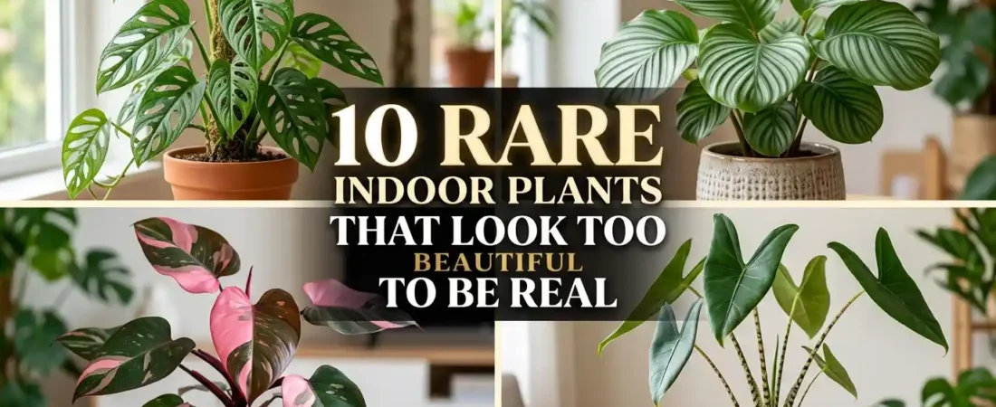 10 Rare Indoor Plants That Look Too Beautiful to Be Real