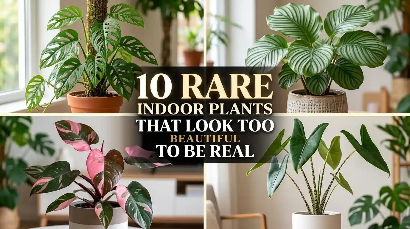 10 Rare Indoor Plants That Look Too Beautiful to Be Real