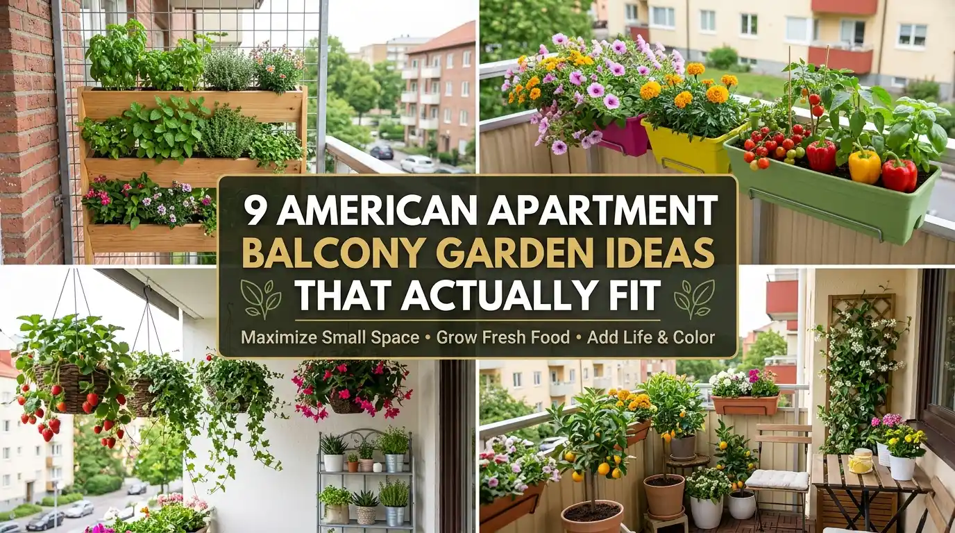 9 American Apartment Balcony Garden Ideas That Actually Fit