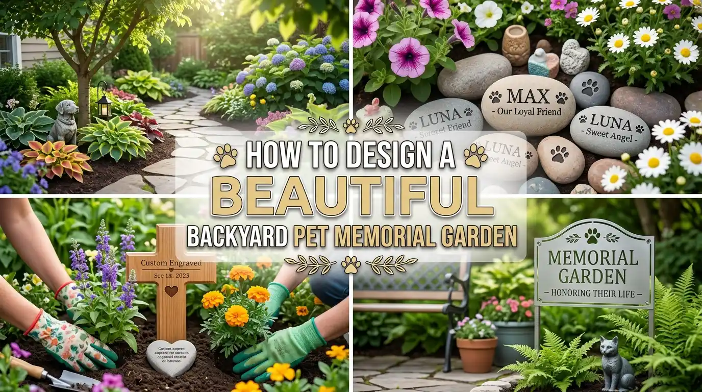 How to Design a Beautiful Backyard Pet Memorial Garden