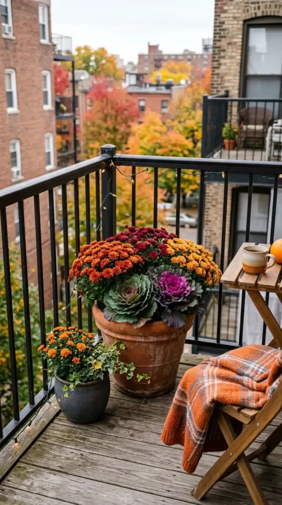 Balcony planting ornamental