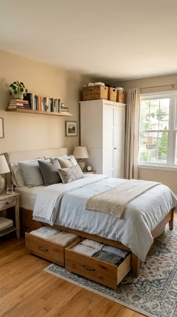 Bedroom storage solutions
