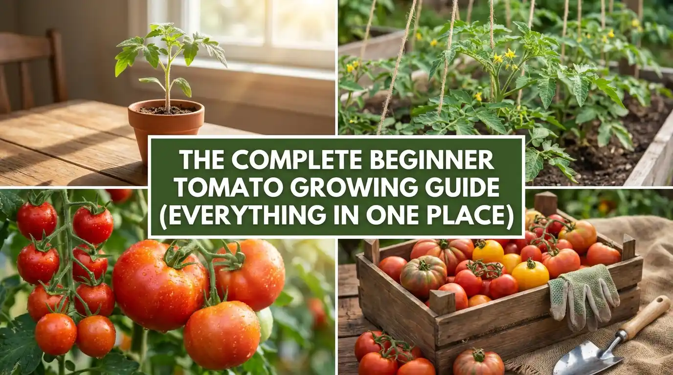 The Complete Beginner Tomato Growing Guide (Everything in One Place)