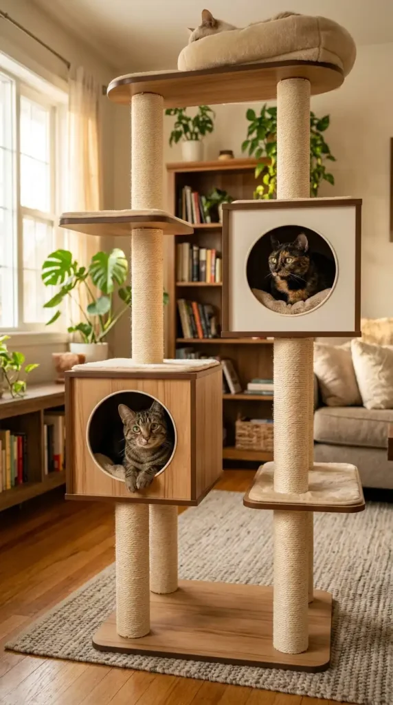 Cat furniture for multiple cats