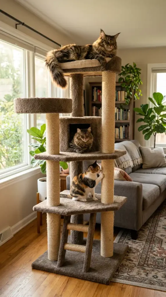 Cat furniture for multiple cats