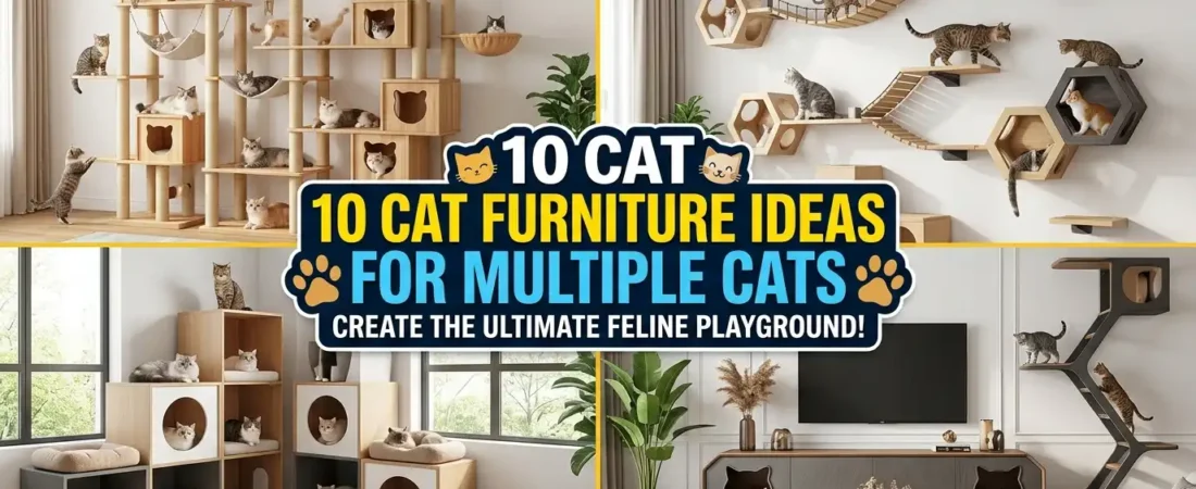10 Best Cat Furniture for Multiple Cats