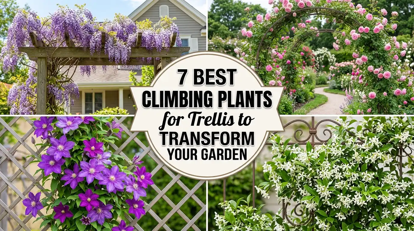 7 Best Climbing Plants for Trellis to Transform Your Garden
