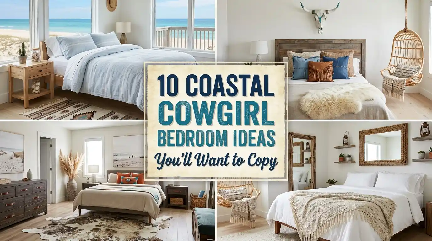 10 Coastal Cowgirl Bedroom Ideas You’ll Want to Copy