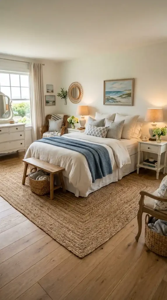 Coastal grandma bedroom