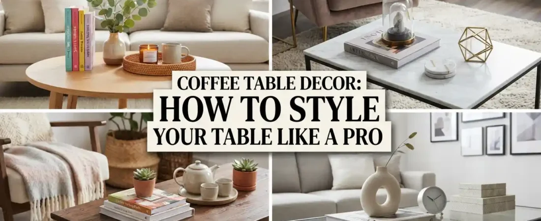 Coffee Table Decor: How to Style Your Table Like a Pro