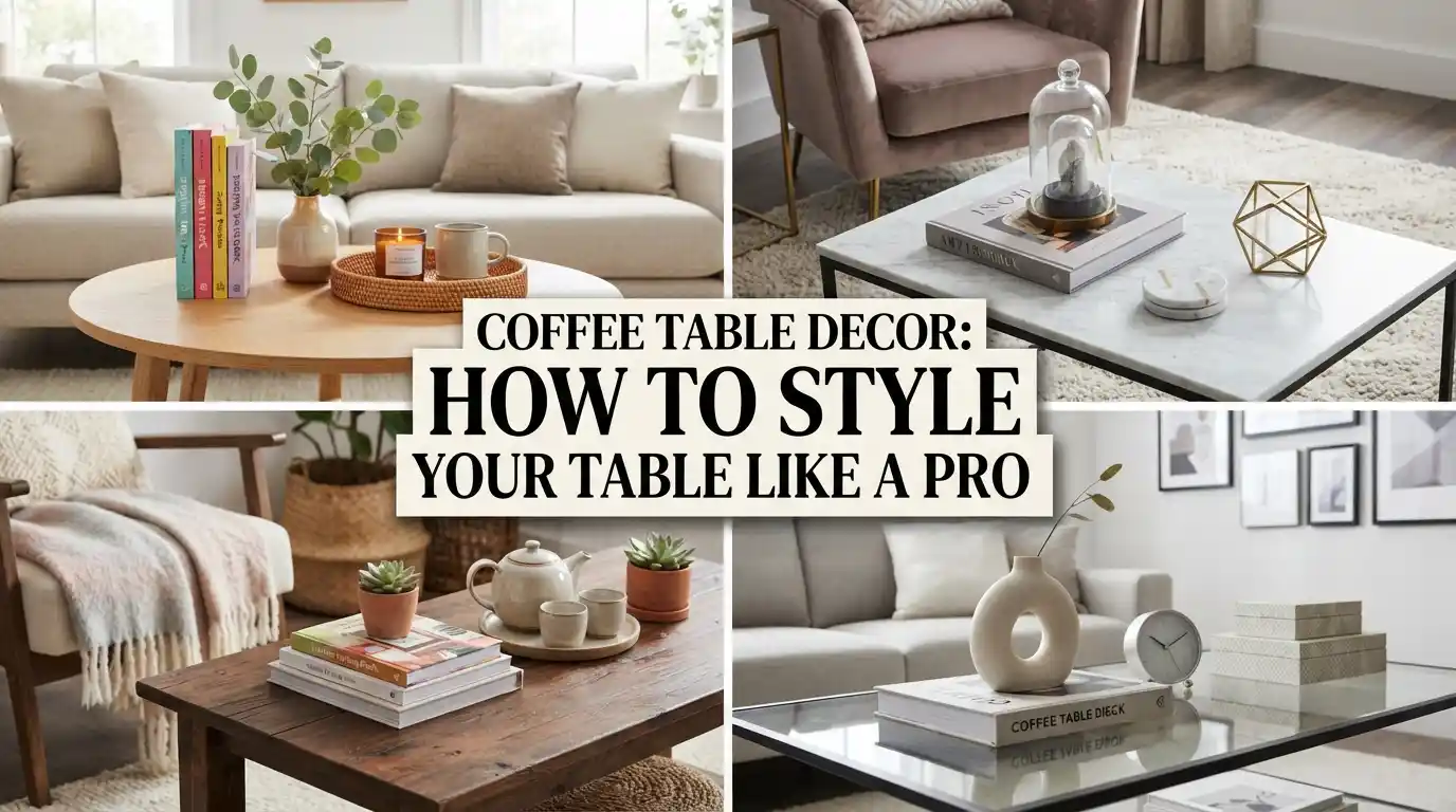 Coffee Table Decor: How to Style Your Table Like a Pro