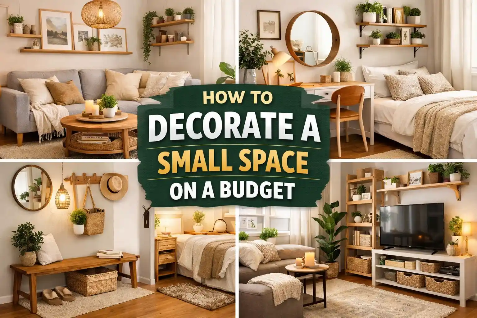 How to Decorate a Small Space on a Budget