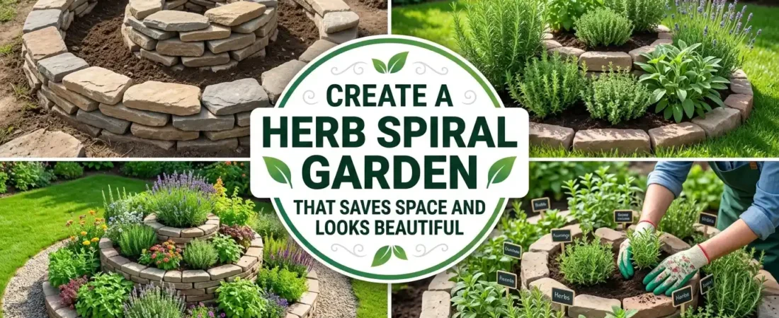 Create a Herb Spiral Garden That Saves Space and Looks Beautiful