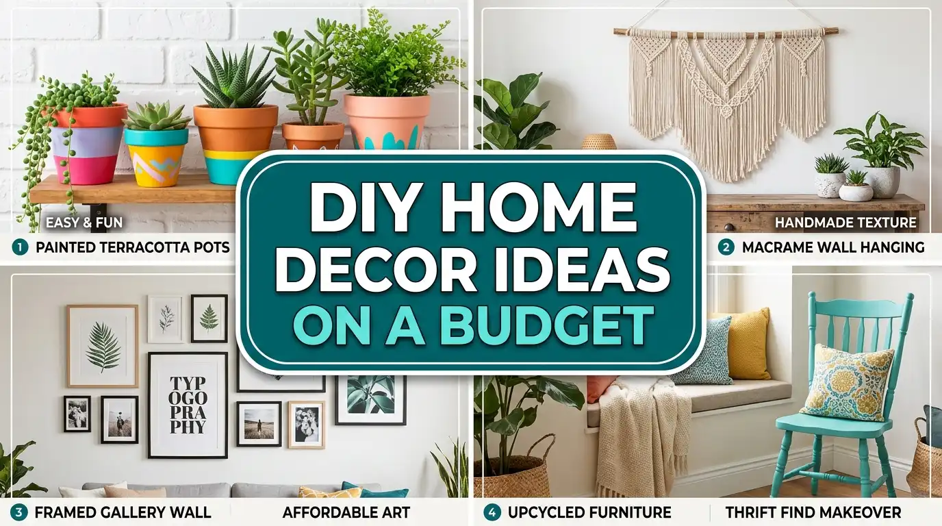 DIY Home Decor Ideas on a Budget: 7 Projects That Look Expensive