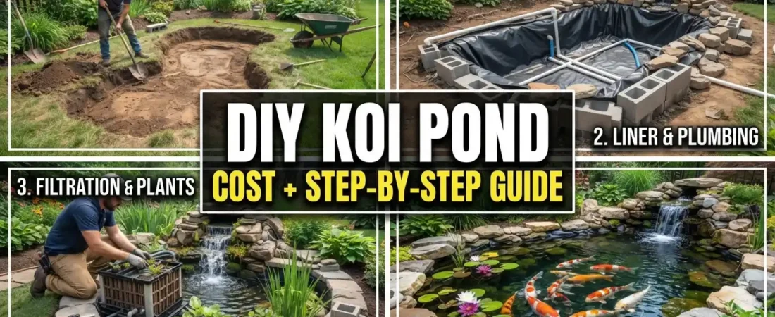 DIY Koi Pond: Cost + Step-by-Step Guide