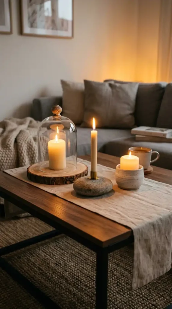 DIY candle holders on budget
