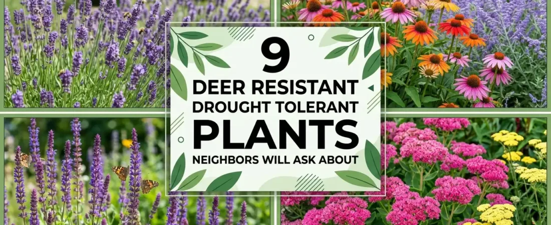 9 Deer Resistant Drought Tolerant Plants Neighbors Will Ask About