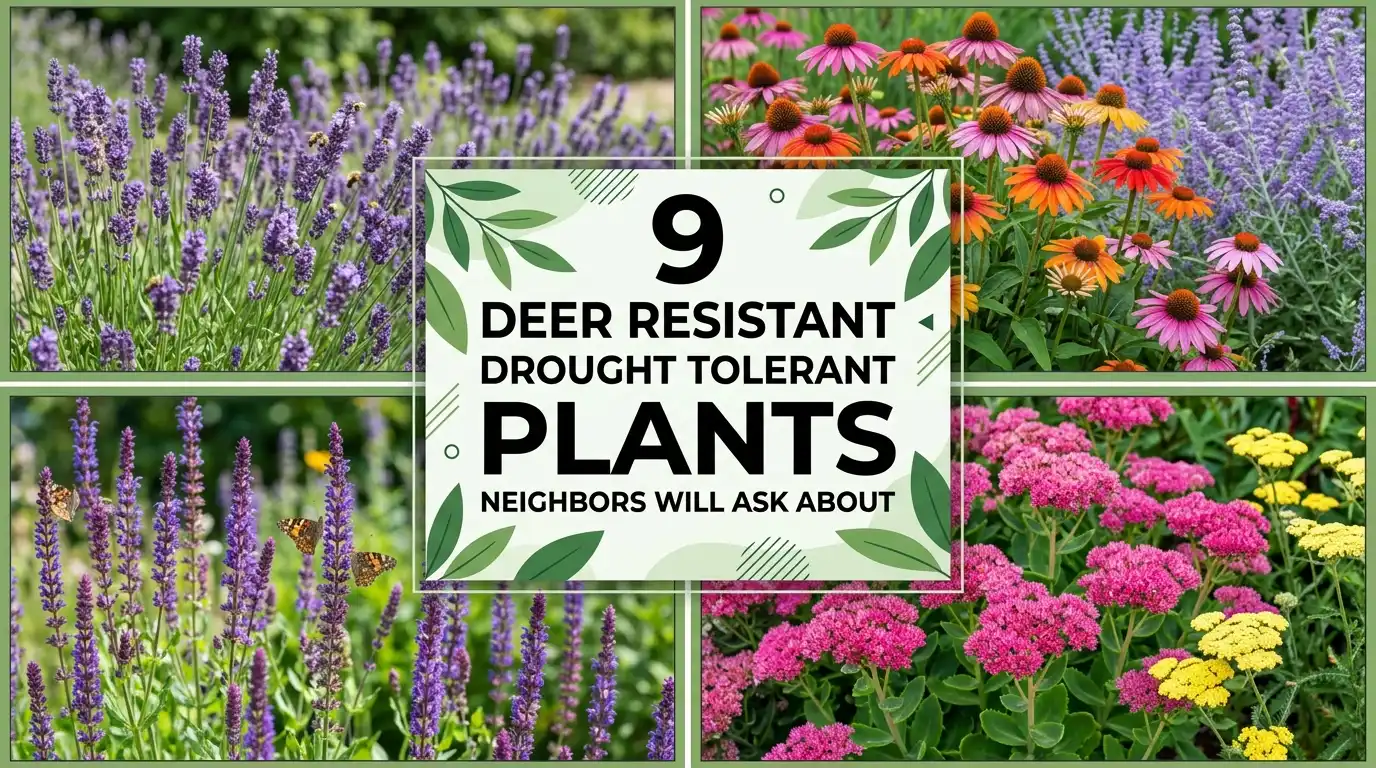 9 Deer Resistant Drought Tolerant Plants Neighbors Will Ask About